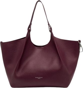 Gianni Chiarini Dua Tote Bag - Dames - Shoppers - Rood - ONE Size - Leer - Tassen