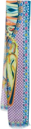 Etro 2013 sjaal met paisley-print - Blauw