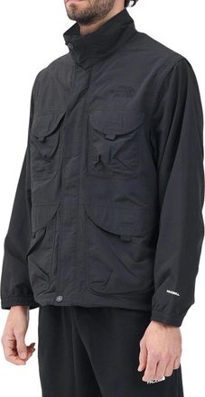 The North Face Black Nylon Windbreaker Jacket