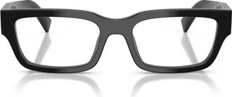 Prada Vista PRc 02v Optisch Montuur - unisex - Brillen - Zwart - ONE Size - Accessoires