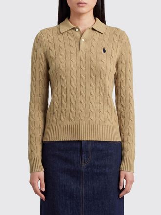 Polo Ralph Lauren Polo in maglia in lana e cashmere con vestibilit&agrave; slim