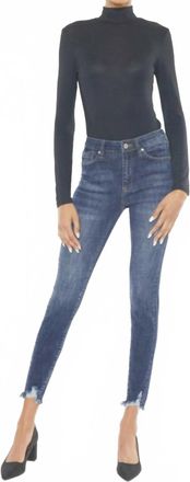 Kancan Waiting For Tonight Skinny Jeans In Dark Wash