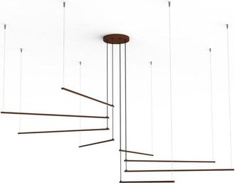 Lumicom Radius Lampara De Techo 8x Monocolor Mate