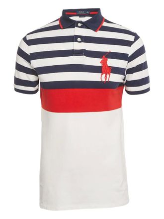 Polo Ralph Lauren logo-embroidered polo shirt - White
