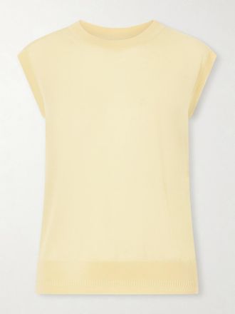 Another Tomorrow Top In Lana - Giallo