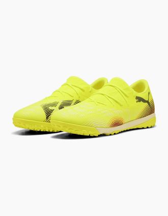 Puma Mens Future 8 Match Low Tt Astro Turf Football Boots - Yellow - Size: 11.5