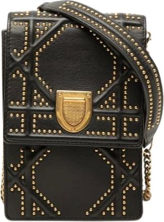 Dior Pre-owned Diorama Crossbody Bag - - Pre-owned - Donna - Nero - ONE SIZE