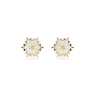 Swarovski Magic Stud Oorbellen - Dames - Oorbellen - Geel - ONE Size - Accessoires
