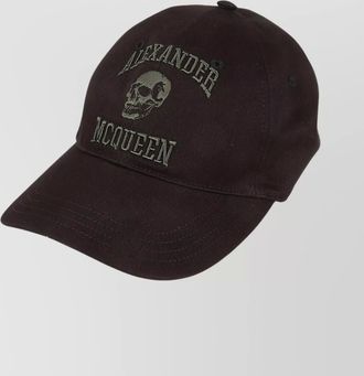 Alexander McQueen skull varsity lo cap