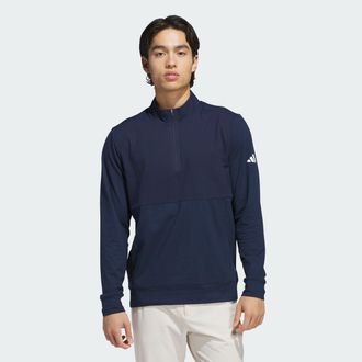 adidas Mens adidas Ultimate365 Tour Quarter-Zip Pullover