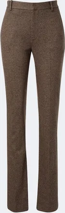 Ralph Lauren Collection Wool, silk and cashmere straight pants