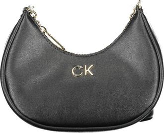 Calvin Klein Black Polyester Women Shoulder Womens Bag