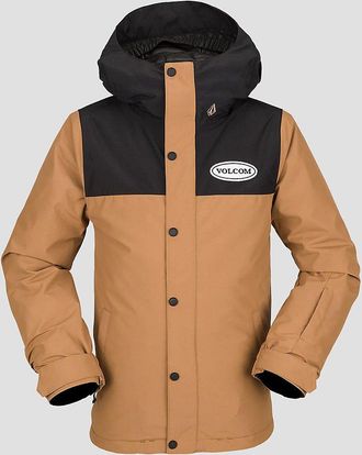 Volcom Stone.91 Insulated Kids Chaqueta marr&oacute;n