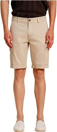 Mason's Chile Cargo Bermuda - Heren - Korte Broeken - Beige - XS - Katoen - Korte Broeken