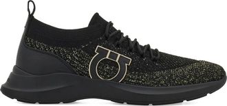 Ferragamo Shoe Ferragamo - Heren - Sneakers - Zwart - 42 1/2 EU - Schoenen