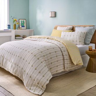 La Redoute Interieurs Dekbedovertrek in tetra, bloemenprint, RISETTI