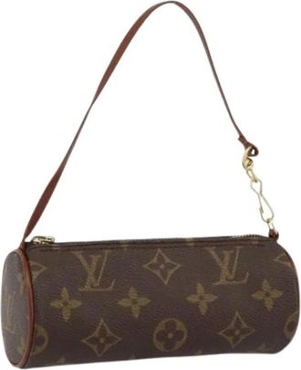 Louis Vuitton Pre-owned Mini Bags, female, Brown, Size: ONE SIZE Pre-owned Canvas Mini Bag