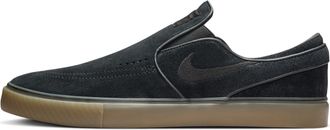 Nike Mens Nike SB Janoski+ Slip Skate Shoes in Black | FN5893-003