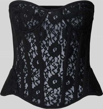 Bardot Bardot Corsage aus Spitze Modell CRISTO in Black, Gr&ouml;&szlig;e 34