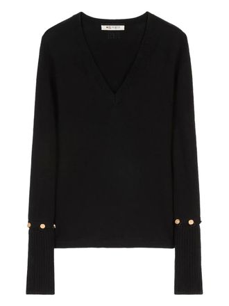 Ports 1961 V-neck sweater - Black