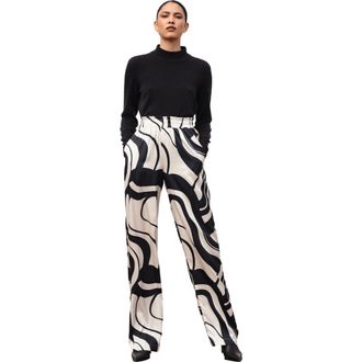 Diarrablu Leer Pants in Luze Noir at Nordstrom, Size Xx-Large