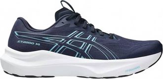 Asics Mens Gt 2000 14 Running Shoes In Midnight/stillwater