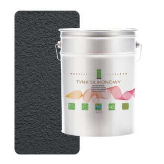 OEM Yeso De Silicona 7016 Para Fachada Exterior, Gris Grafito, 1,5 Mm, 15 Kg