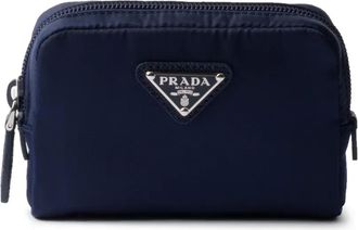 Prada Re-Nylon toilettas - Blauw