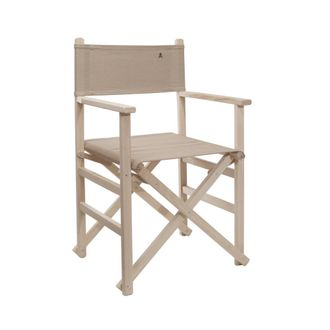 Scalpers Silla de madera de haya crudo beige 41x56x86 cm