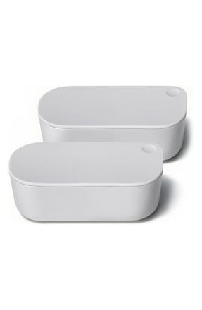 Caraway Dash 2-Pack Lidded Ramekins in Gray at Nordstrom