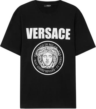 Versace T-shirt Medusa Rock - Nero