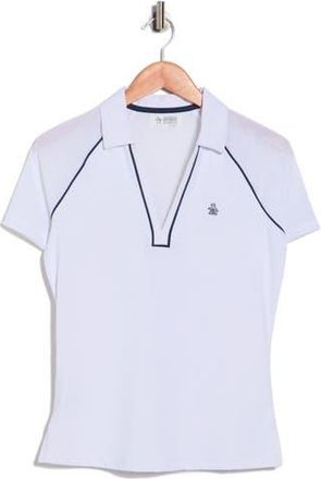 Original Penguin Johnny Collar Knit Polo in Bright White at Nordstrom Rack, Size X-Large