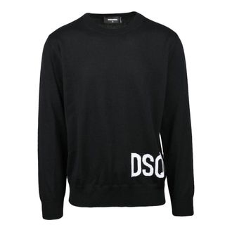 Dsquared2 Heren, Truien, Zwart, Maat: 2XL Wol