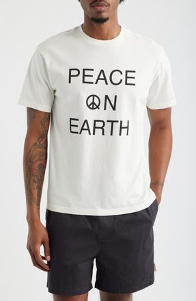 Museum of Peace and Quiet Earth Graphic T-Shirt in White at Nordstrom, Size Xx-Large