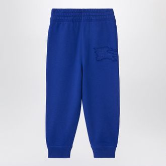 Burberry Electric Blue Jogginghose mit EKD -Logo