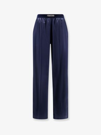Tom Ford Pantaloni Pigiama in seta stretch - TOM FORD - gender_Woman