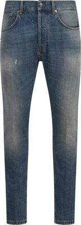 Dondup Jeans Dian - Heren - Slim Fit Jeans - Blauw - W33 - Katoen - Jeans