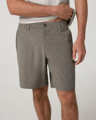 Vuori Clothing Aim Shorts 8 | Oregano Linen Texture | 28