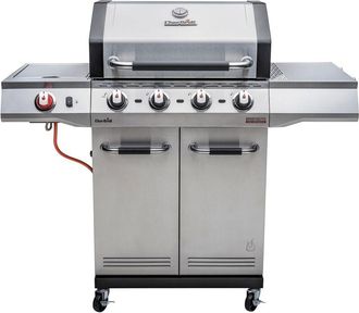 Char-Broil Advantage pro s 4, Gas, Acciaio inossidabile Ghisa smaltata in porcellana, - Char-broil