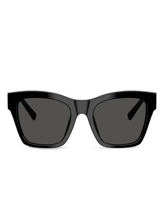 Dolce & Gabbana Eyewear rectangle-frame sunglasses - Zwart