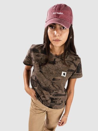 Carhartt Work in Progress Feather Tree Camiseta camuflaje