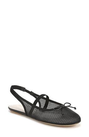 Franco Sarto Chara Slingback Flat in Black at Nordstrom Rack, Size 7.5