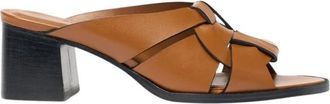 Scarosso Aida Sandal - Dames - Muiltjes - Bruin - 37 1/2 EU - Leer - Schoenen