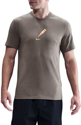Nike Sportswear Cotton Graphic T-Shirt in Cave Stone at Nordstrom, Size Xx-Large