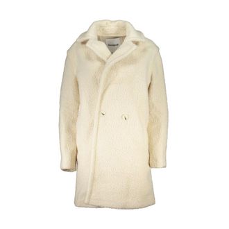 Desigual Elegante chaqueta shearling blanca - Jackets - Mujer - Blanco - S