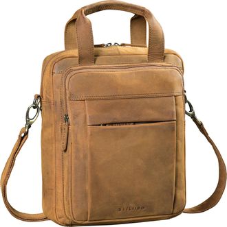 STILORD Eldon Leather Messenger Bag for Men - Vintage Crossbody Satchel for Work - Mens Shoulder Bag Genuine Leather - Medium Man Accessory for Travel & Daily