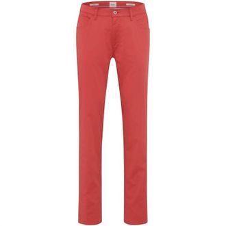 Brax Mens Style Cadiz Ultralight Trouser In Red