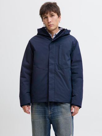 Jack & Jones Outdoorjacke JACK & JONES JJEKEEN JACKET AW25 SN, Herren, Gr. XXL, blau (sky captain), Web, Obermaterial: 100% Polyester, unifarben, regular fit h&uuml;ftb