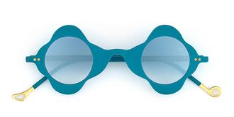 Eyepetizer Diciotto C.T-26F Mens Sunglasses Blue Size 48