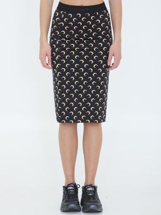 Marine Serre Moon Jersey Skirt